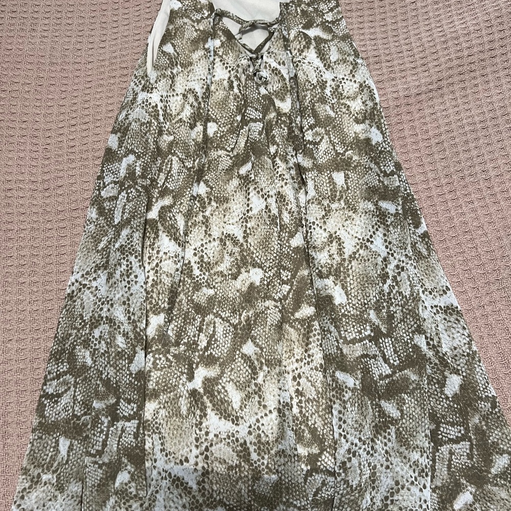 Show Me Your MuMu Cream Sundress Mini